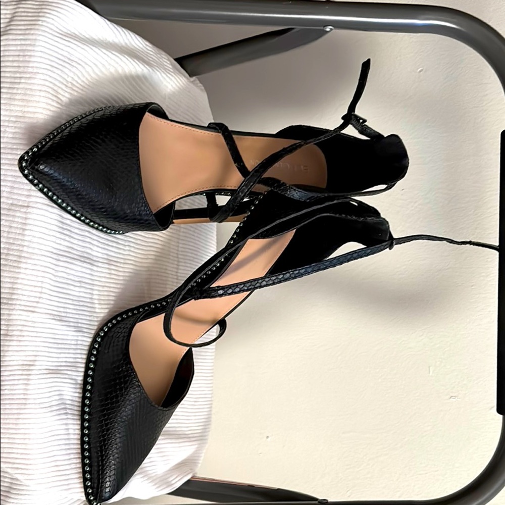 BCBGeneration Black Heels Sleek and Stylish